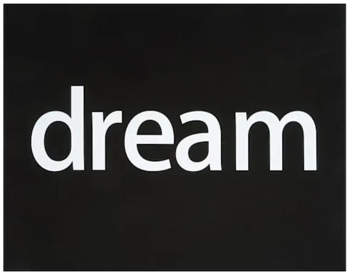 Dream Canvas Wall Sign, 14x11