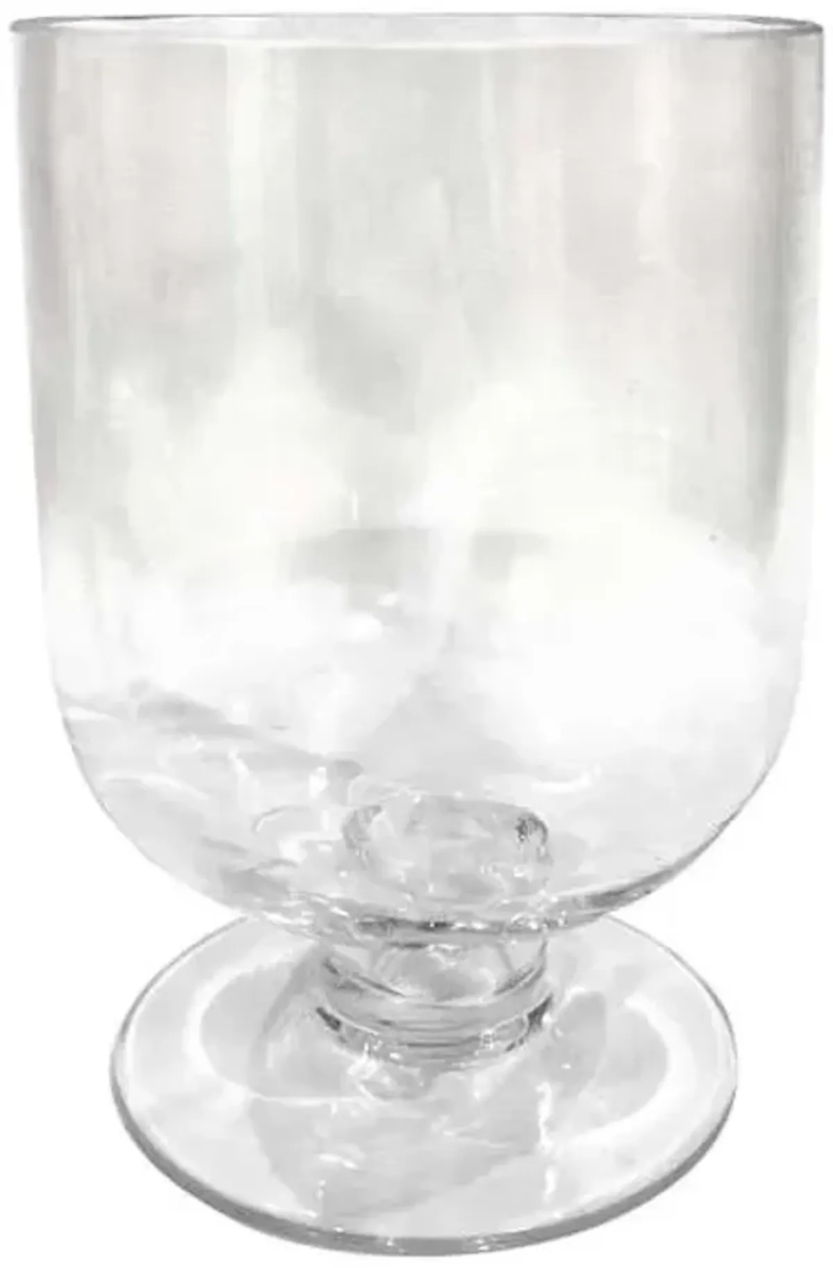 Clear Glass Trifle Vase, 6.5"