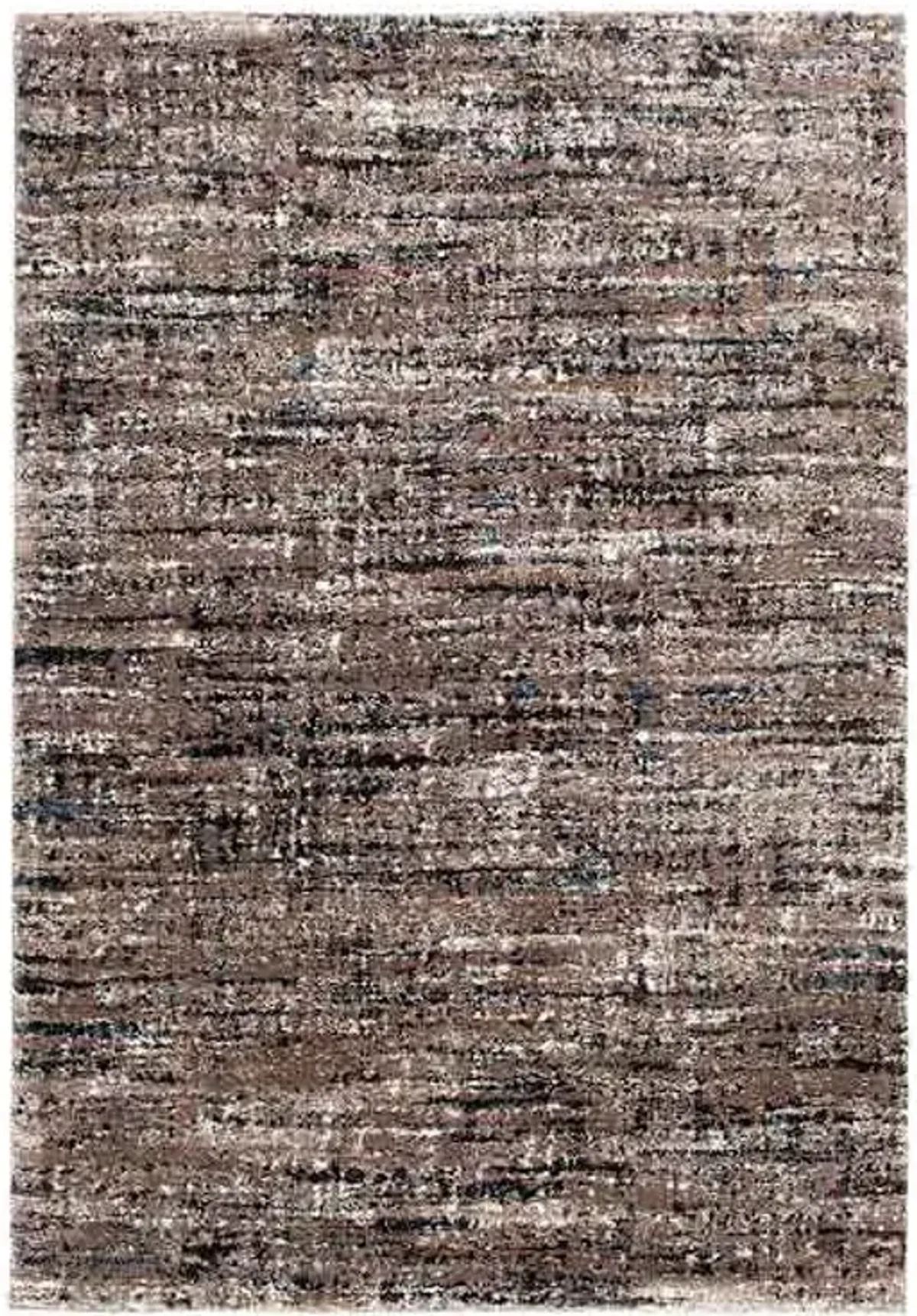 (A445) Strato Kershaw Java Woven Shag Area Rug, 5x7