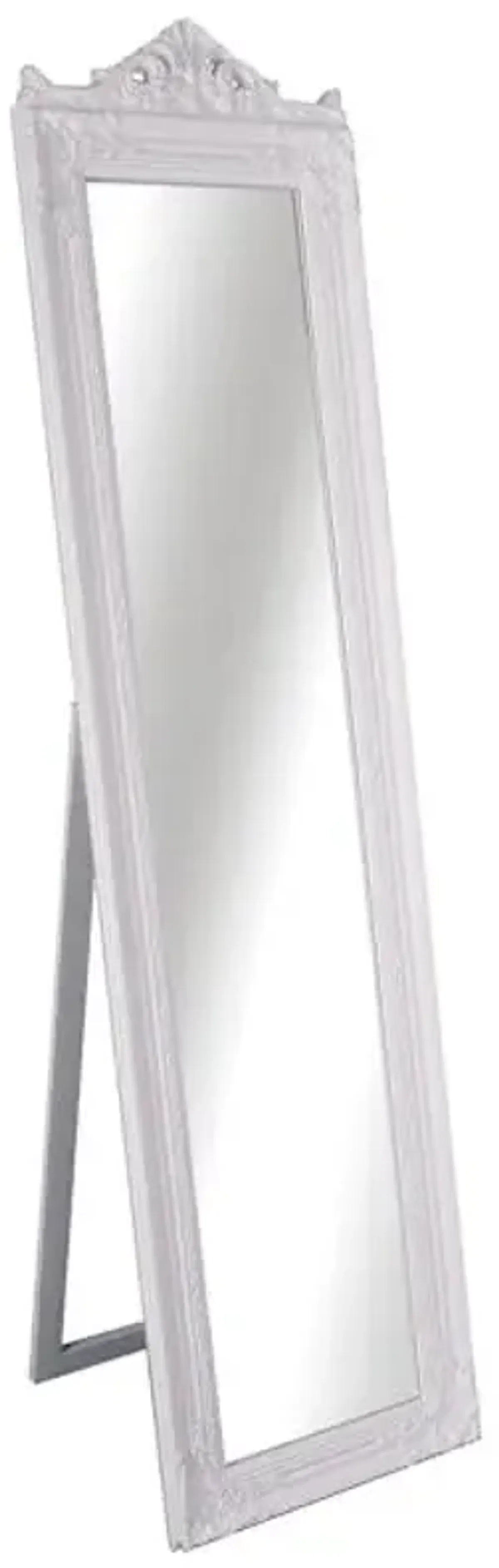 Ornate Cheval Floor Mirror, 17x71