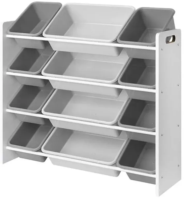 4-Tier Kids Toy Organizer Stand