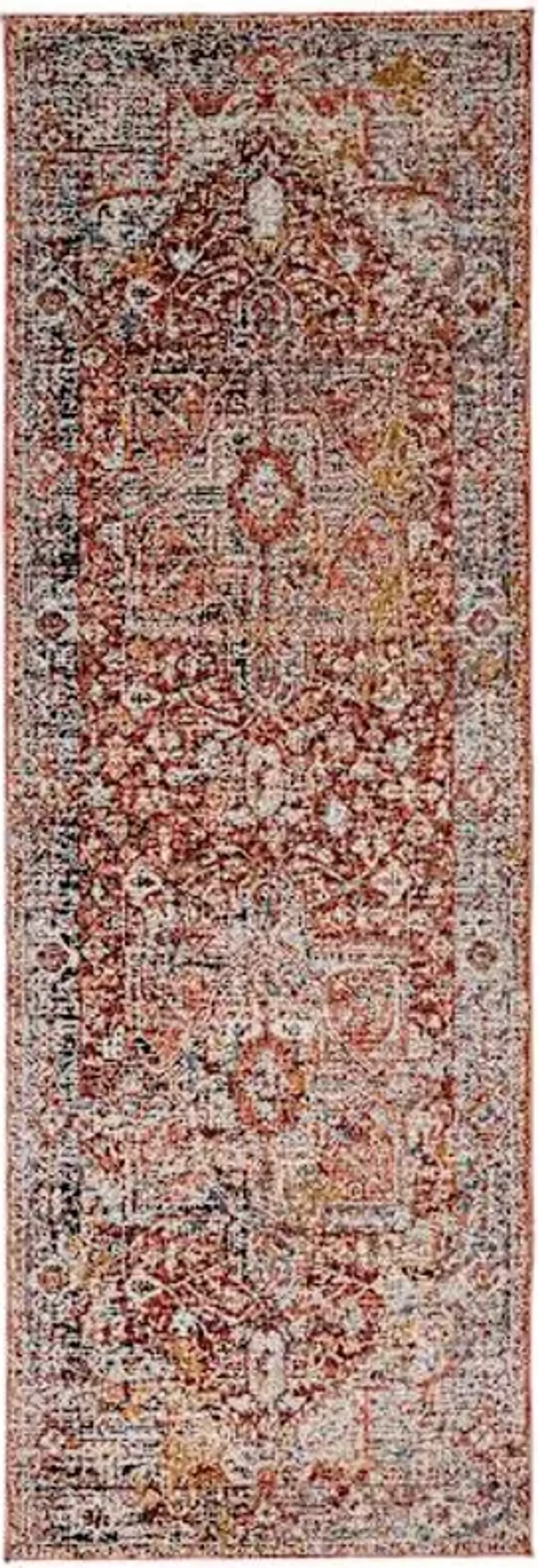 (A447) Capstone Rust Traditional Design Runner, 2x7