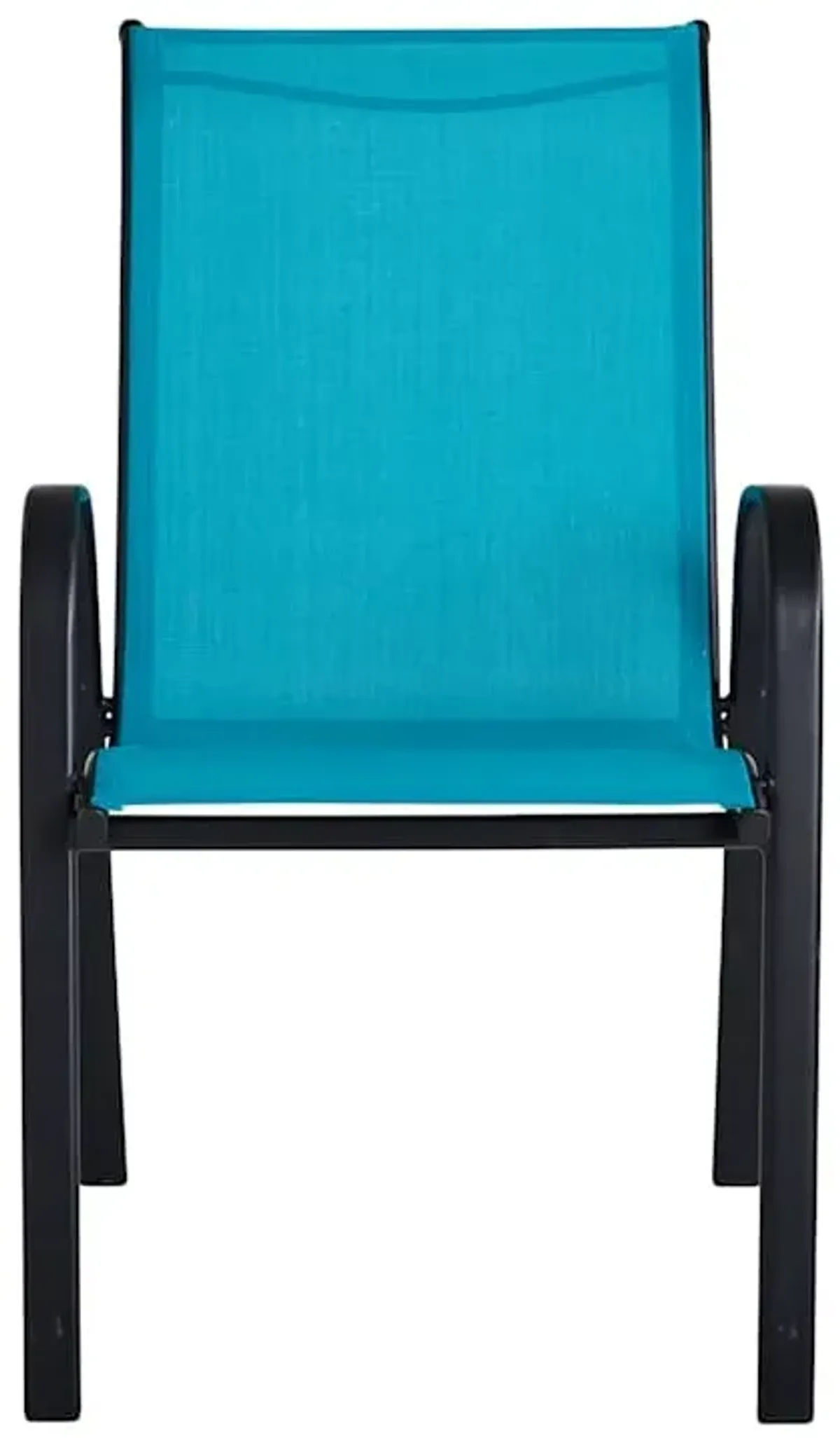 Stackable Sling Patio Chair, Teal