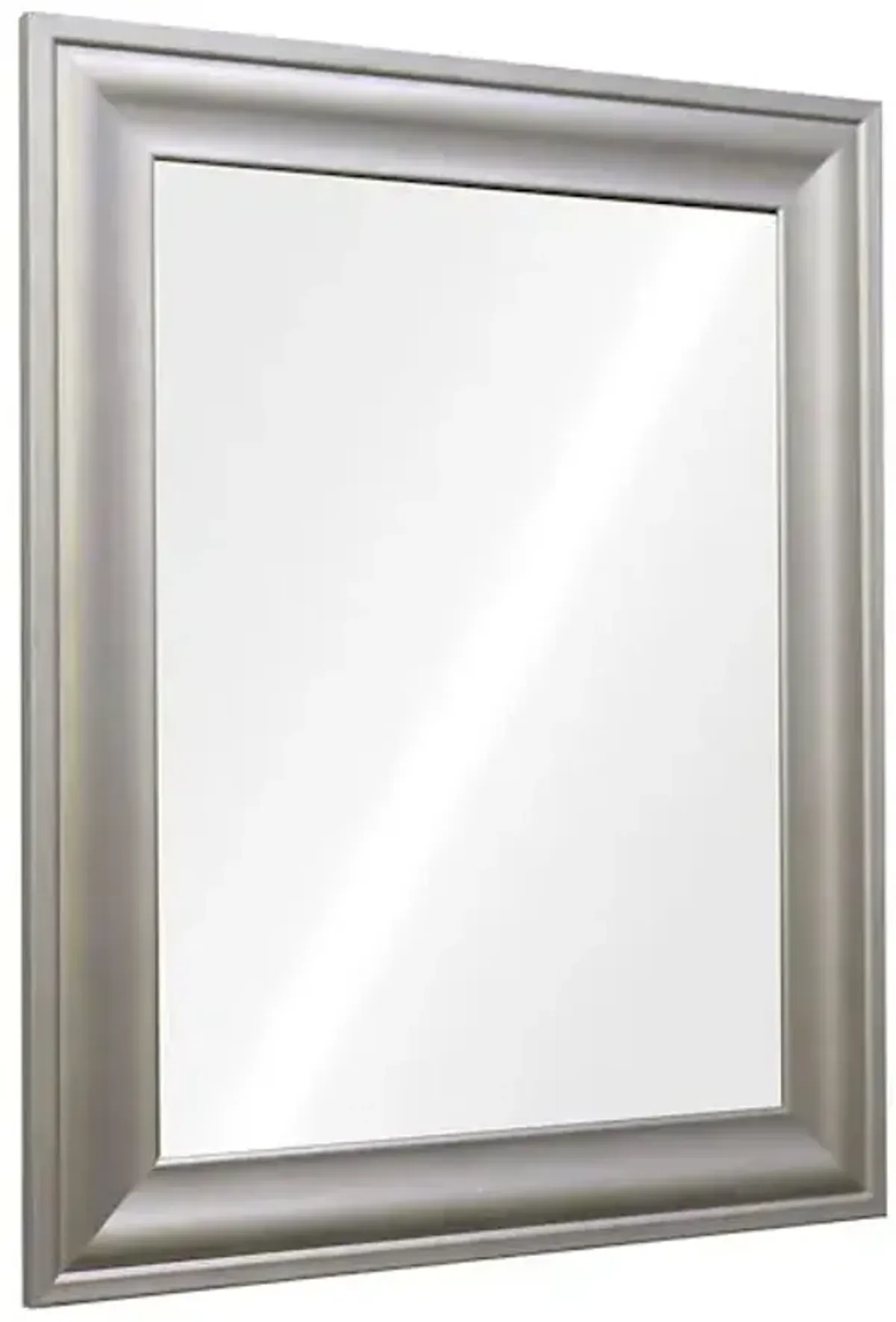 Champagne Barb Framed Rectangle Wall Mirror, 22x28