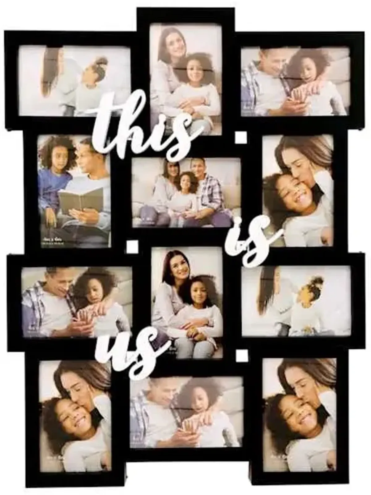 12-Opening This Is Us Black Collage Picture Frame, 18x23