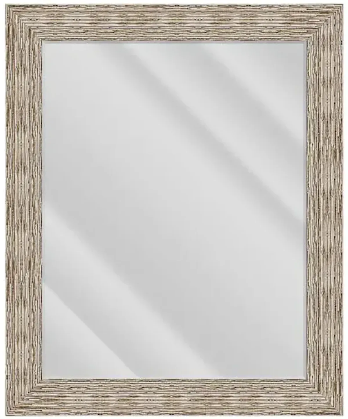 Weston Brown Rectangle Wall Mirror, 29x35