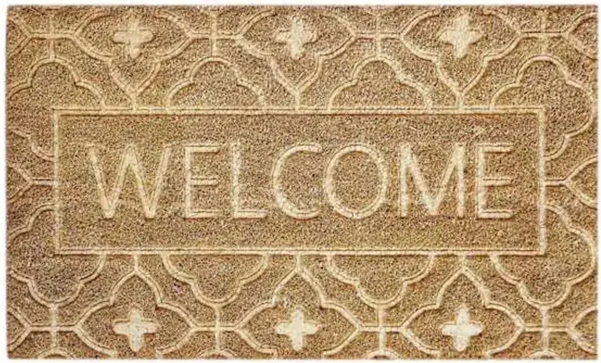 Found & Fable Welcome Coir Mat, 18x30