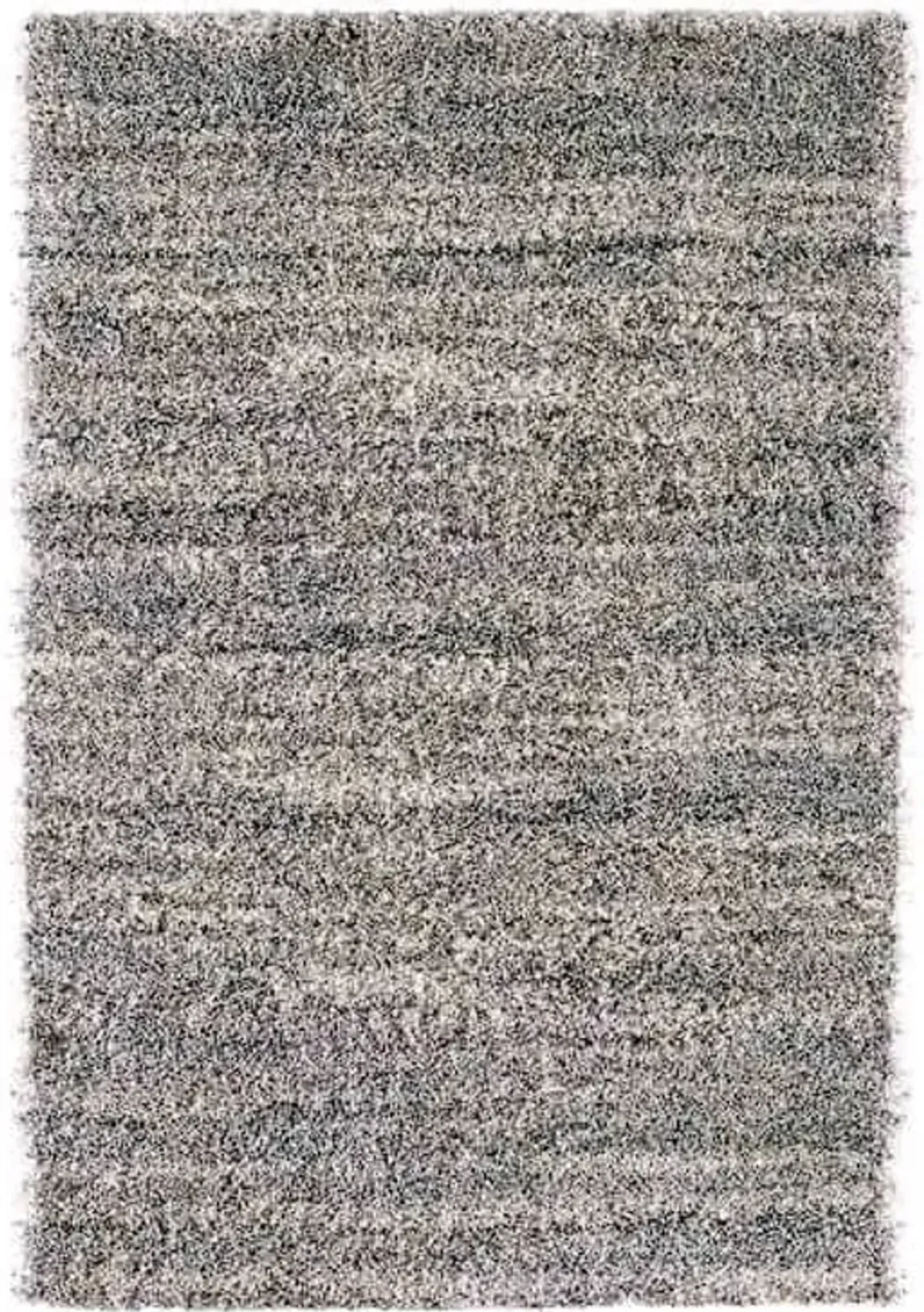 (C154) Eliza Grey Shag Area Rug, 8x10