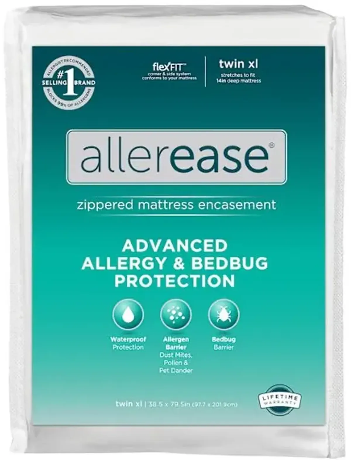 Allergy & Bedbug Mattress Protector, Twin XL