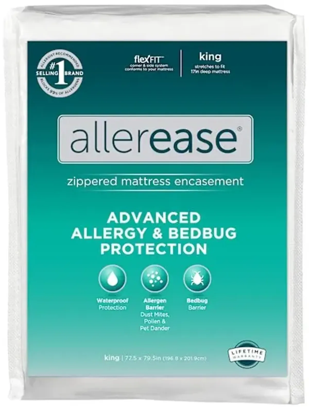 Allergy & Bedbug Mattress Protector, King