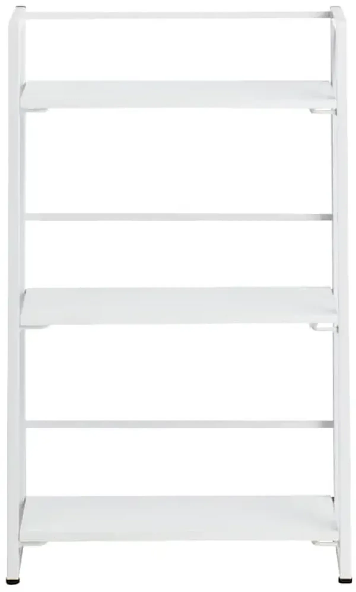 3-Tier Vienna Folding Bookshelf, White
