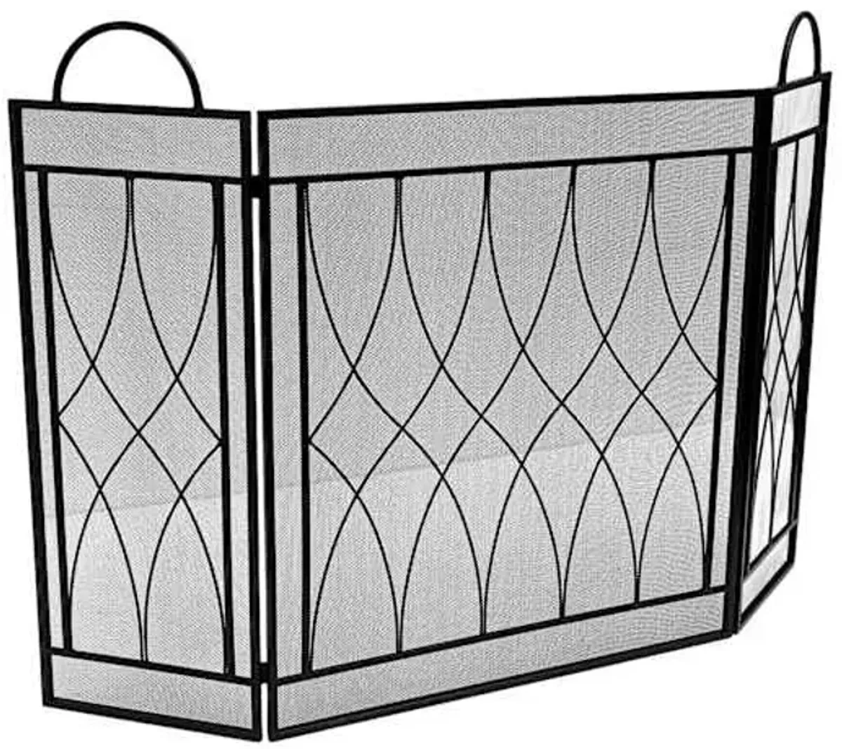 Black Diamond Fireplace Screen