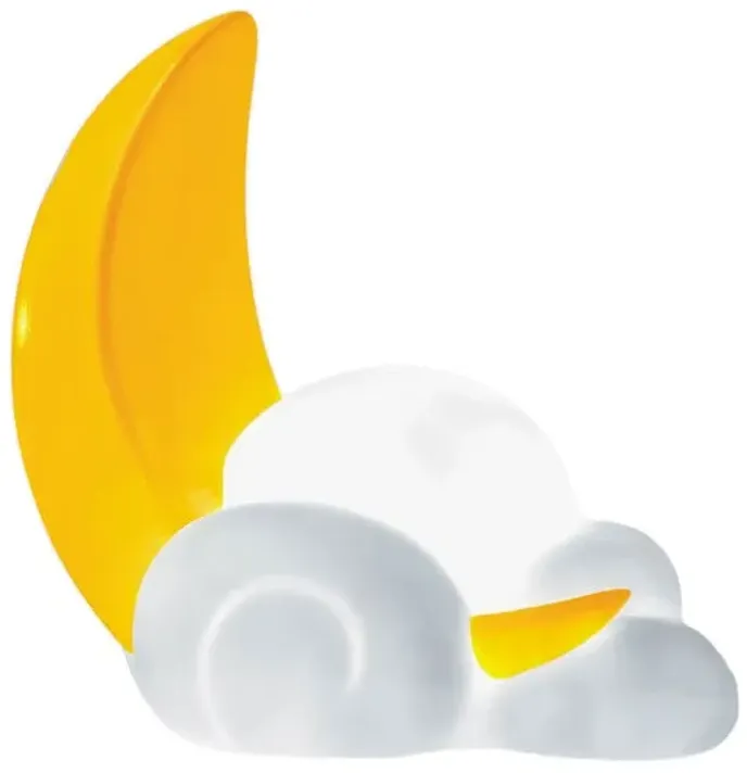 Moon Cloud Night Light, 6"