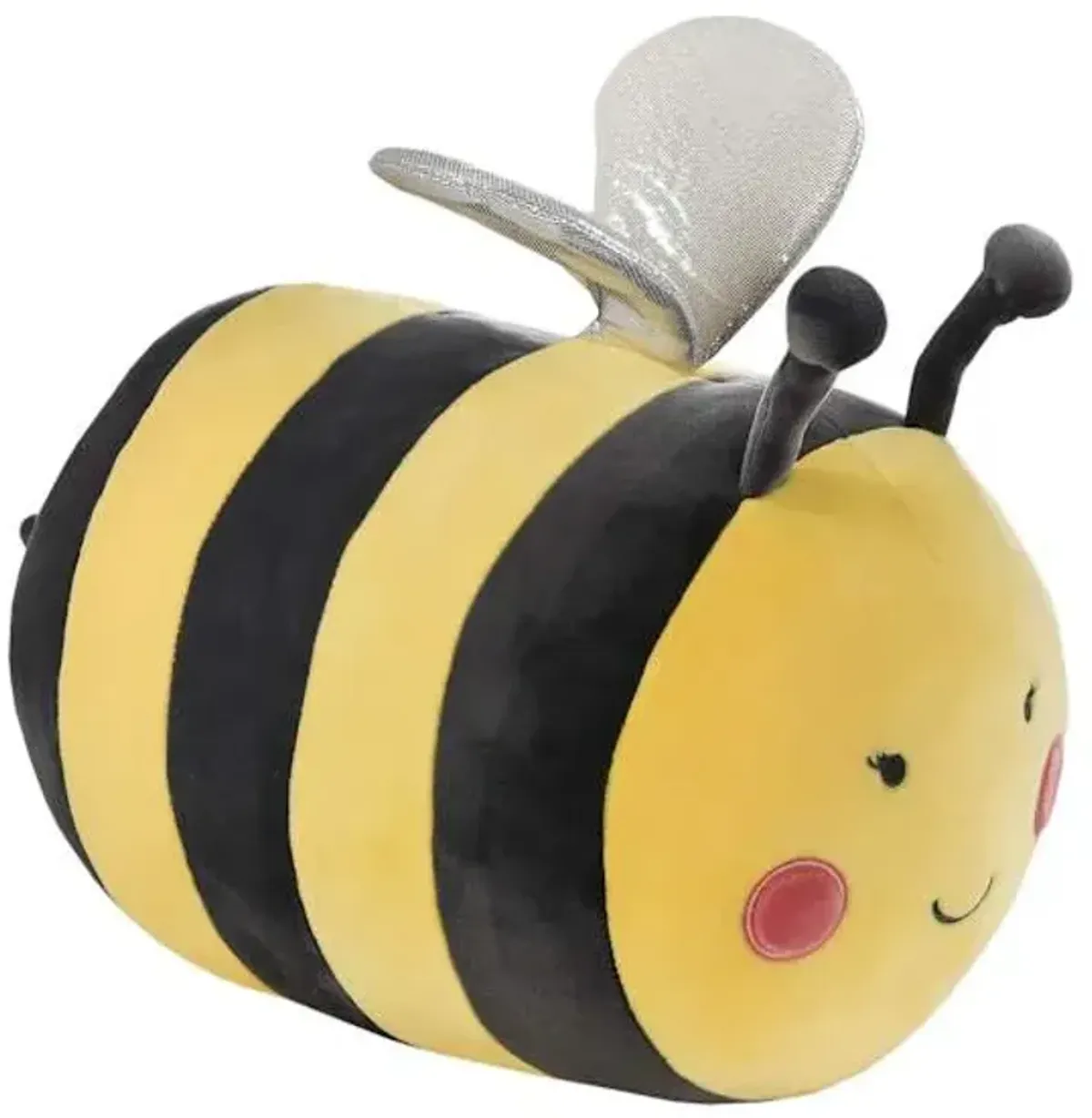 Tiny Dreamers Bumble Bee Plush Throw Pillow