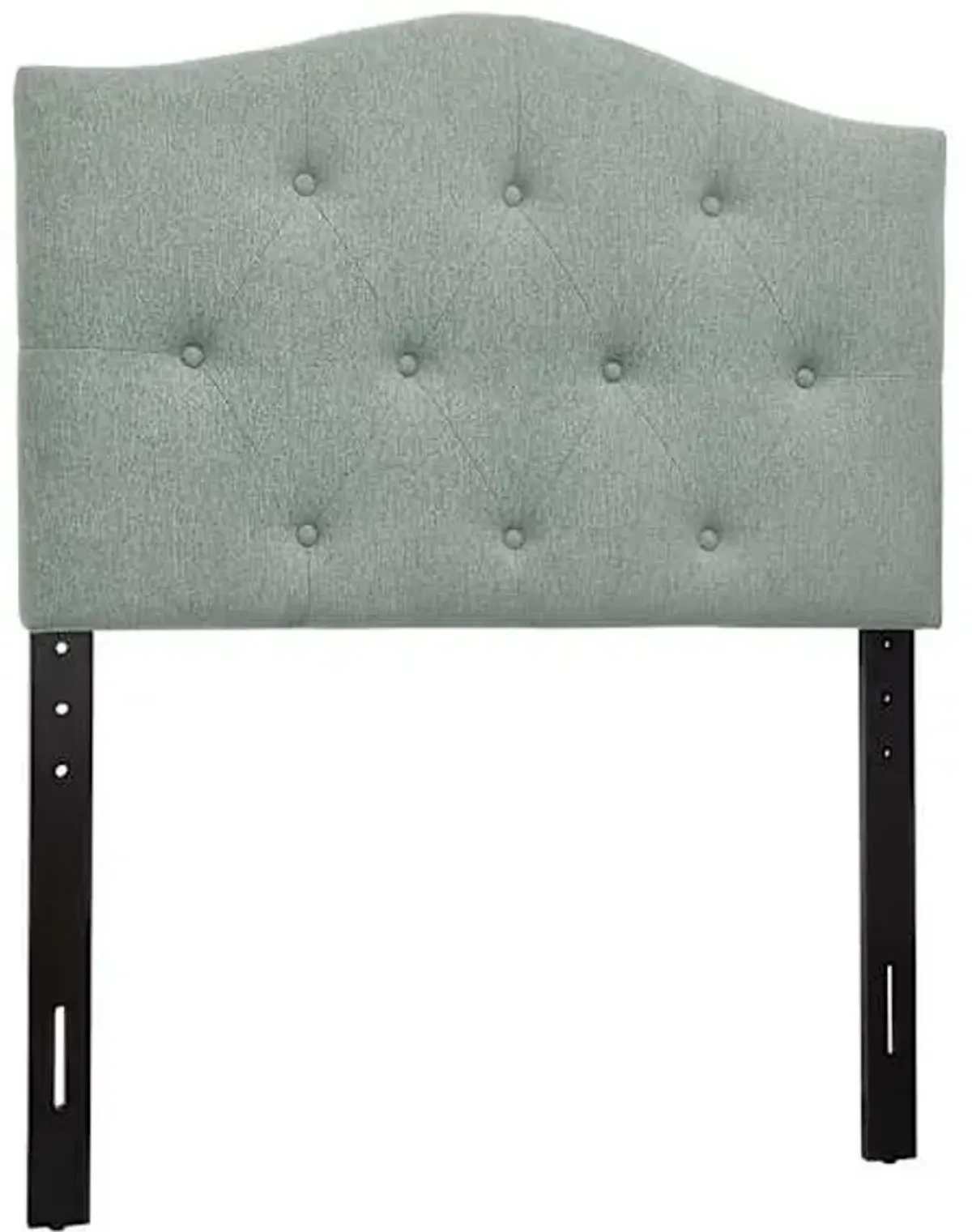 Kane Grey Tufted Headboard, Twin