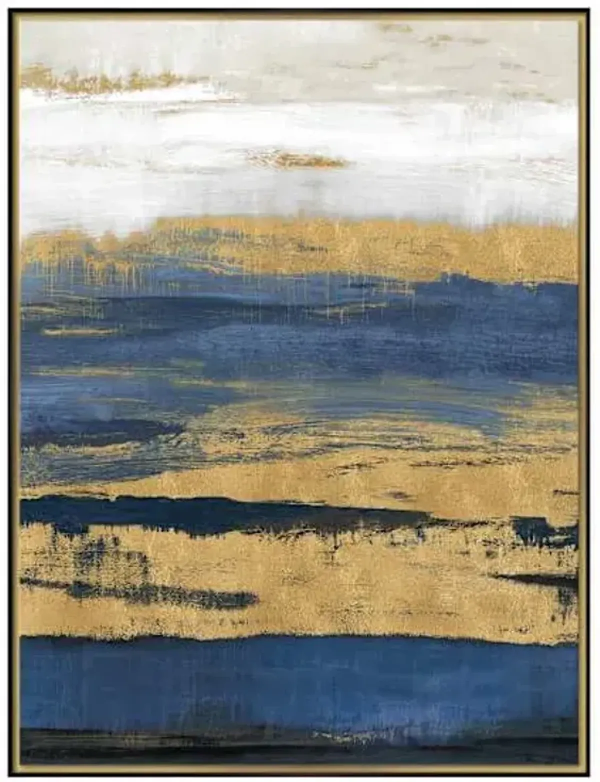 Framed At Dusk Embellished Canvas Wall Art, 31x41