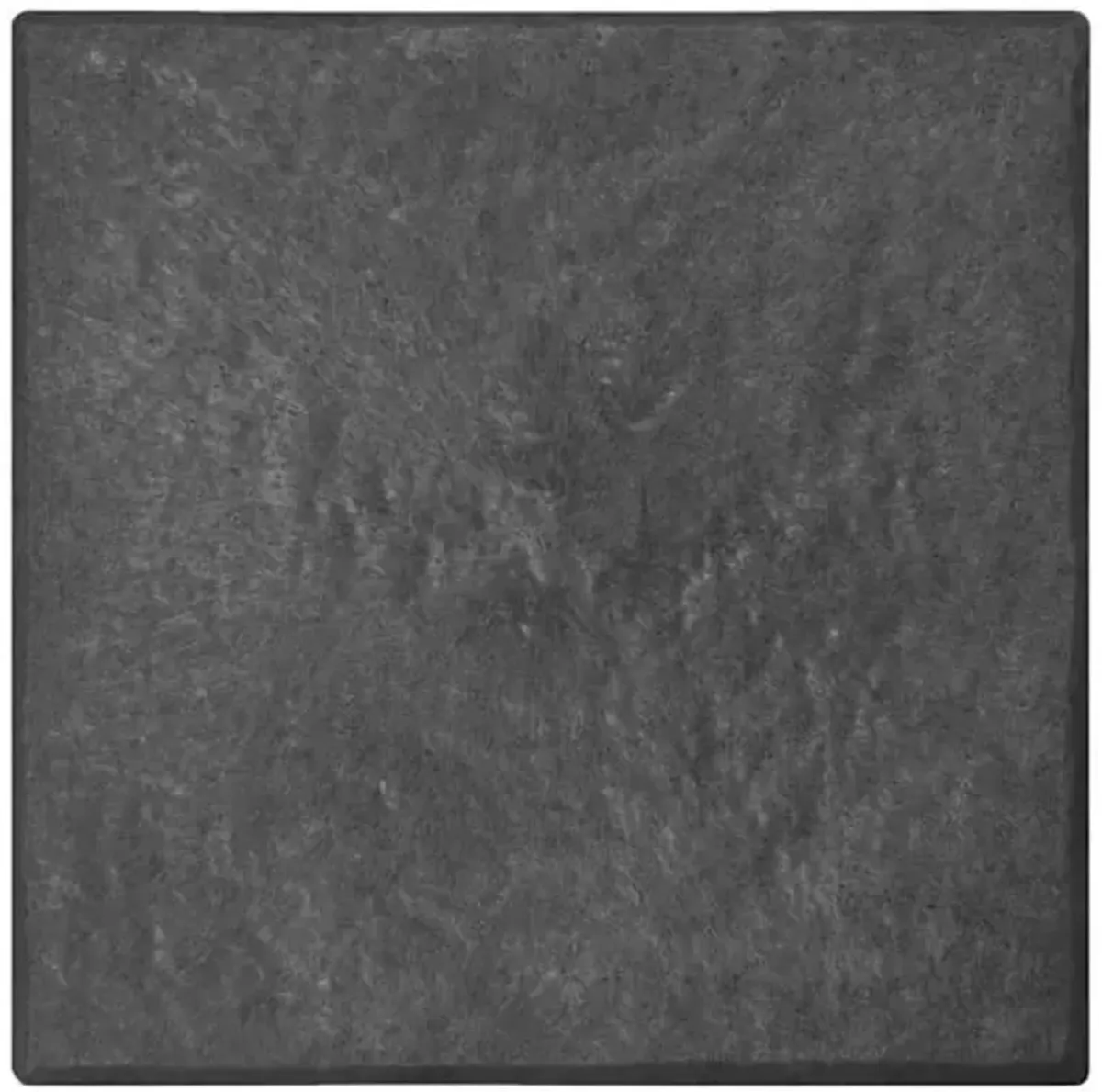 Stomp Slate Recycled Rubber Outdoor Garden Stepping Stone, 12"