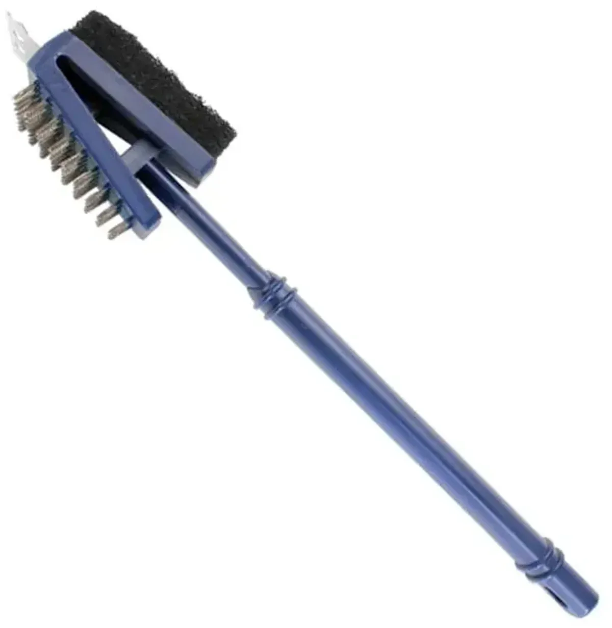 Dual Nylon Bristle Grill Brush, 14"