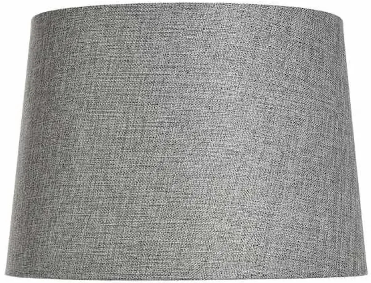 Grey Medium Table Lamp Shade, 12x14x10