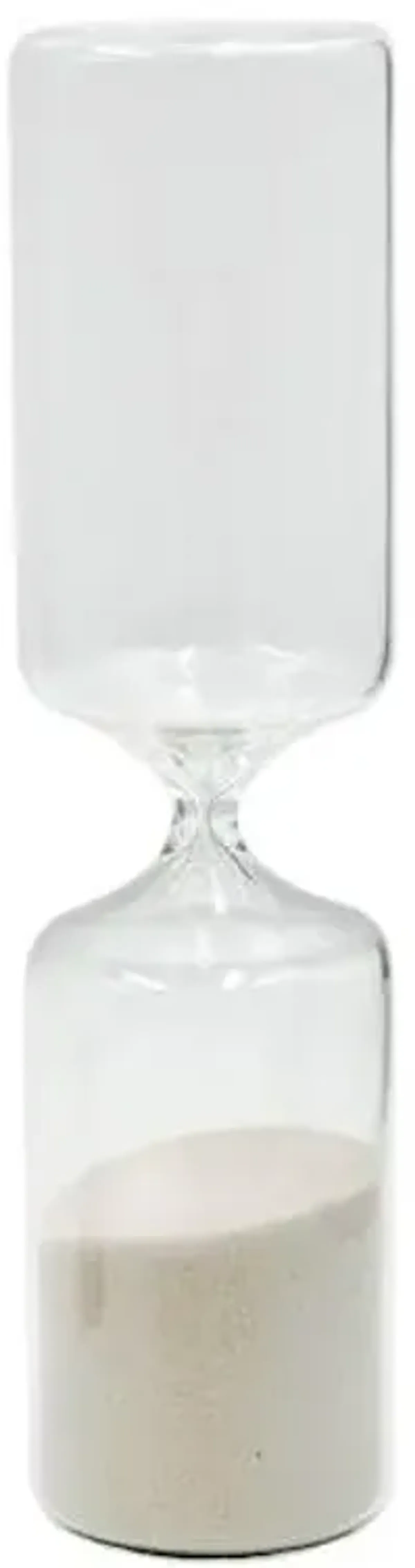 Ivory Sand Hourglass, 10"