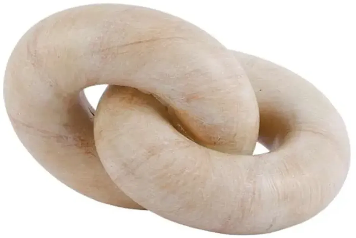 Brown Loop Figurine, 3"