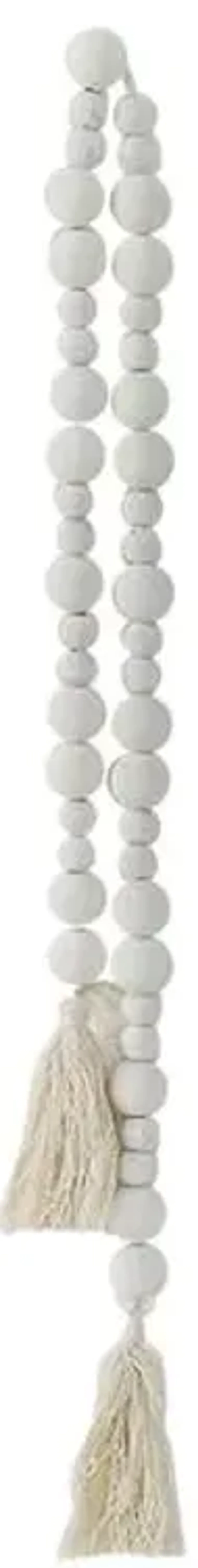Wooden Bead Garland, 43.3"