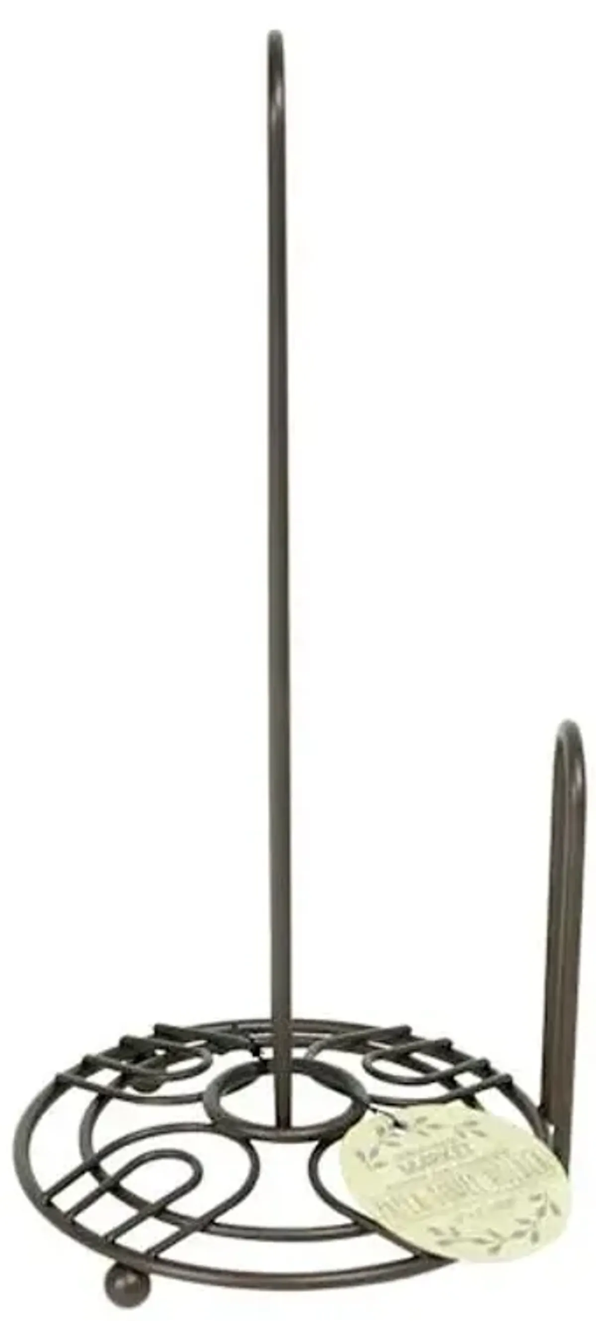 Bronze Metal Paper Towel Holder