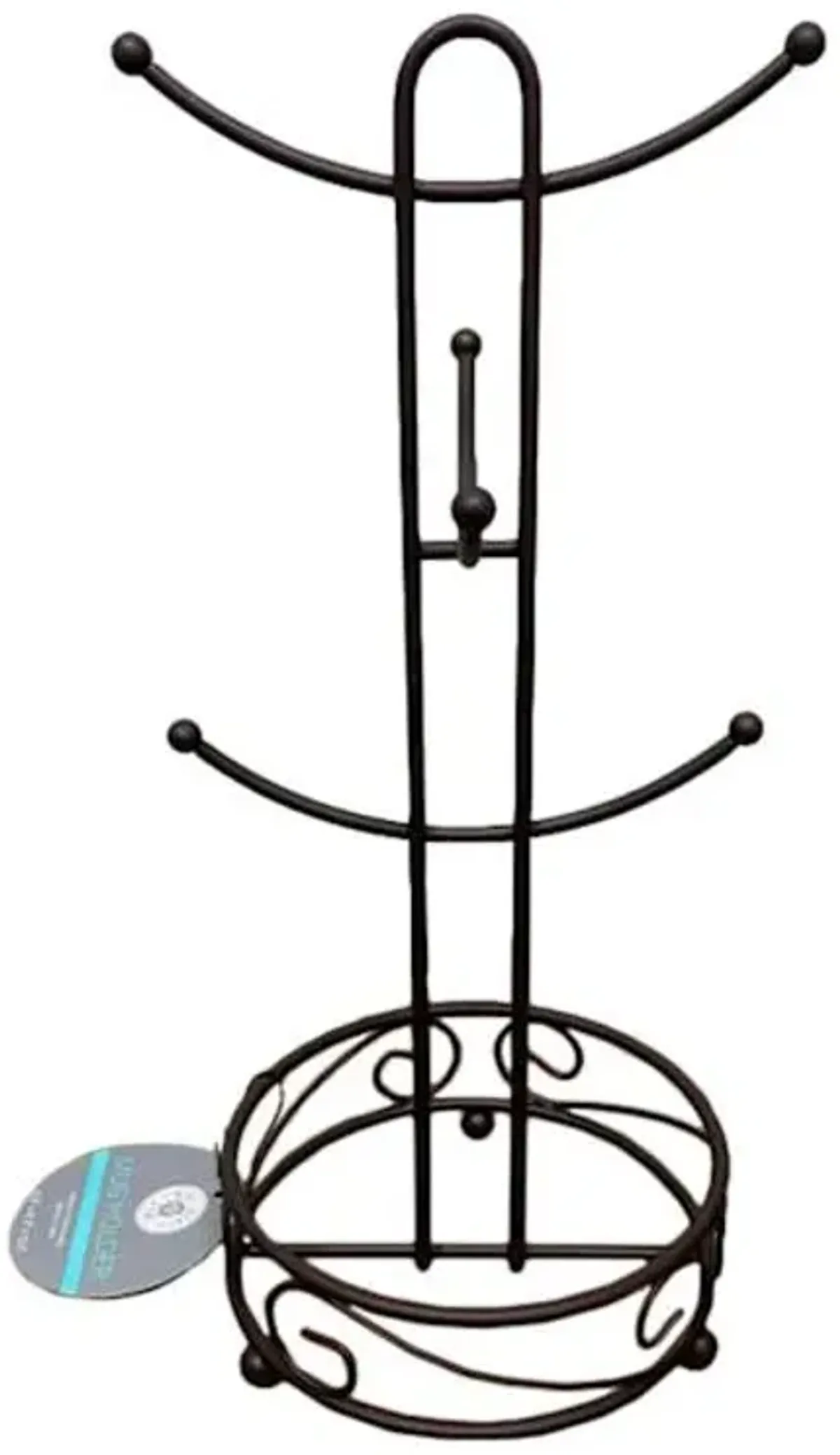 Bronze Scroll Mug Tree