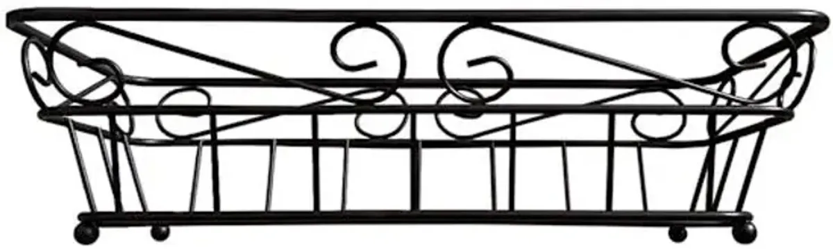 Bronze Scroll Bread Basket