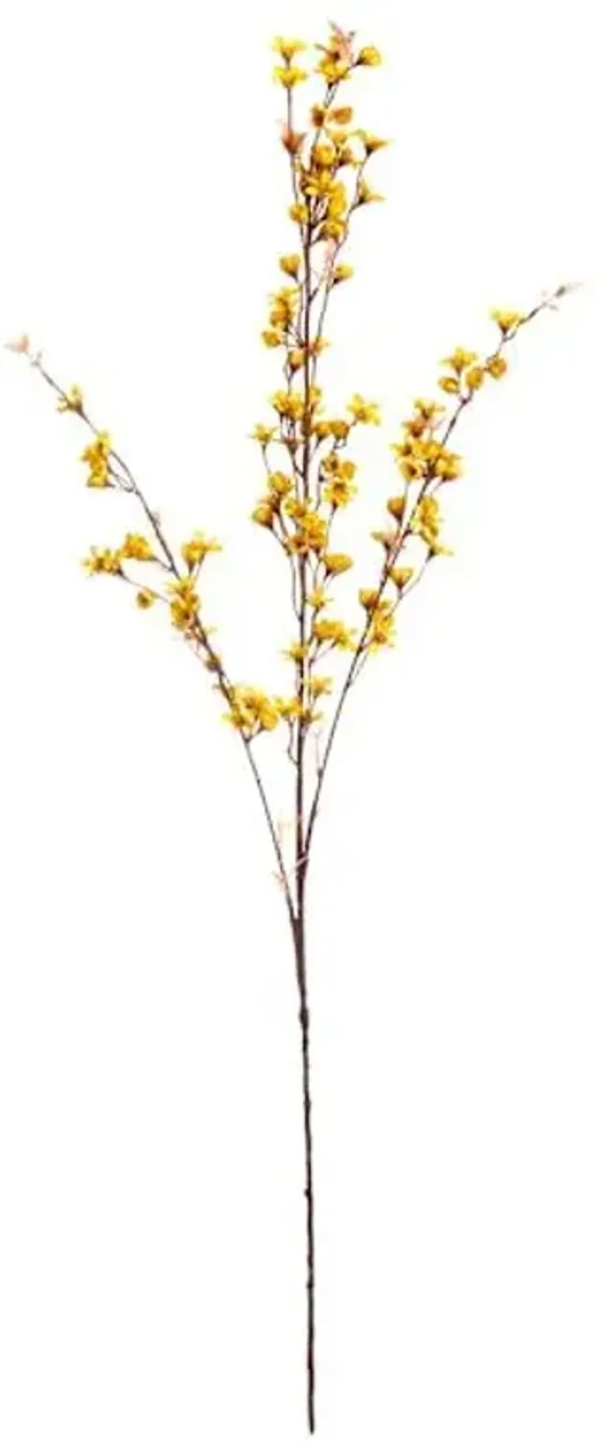 Yellow Wax Flower Floral Spray, 38"