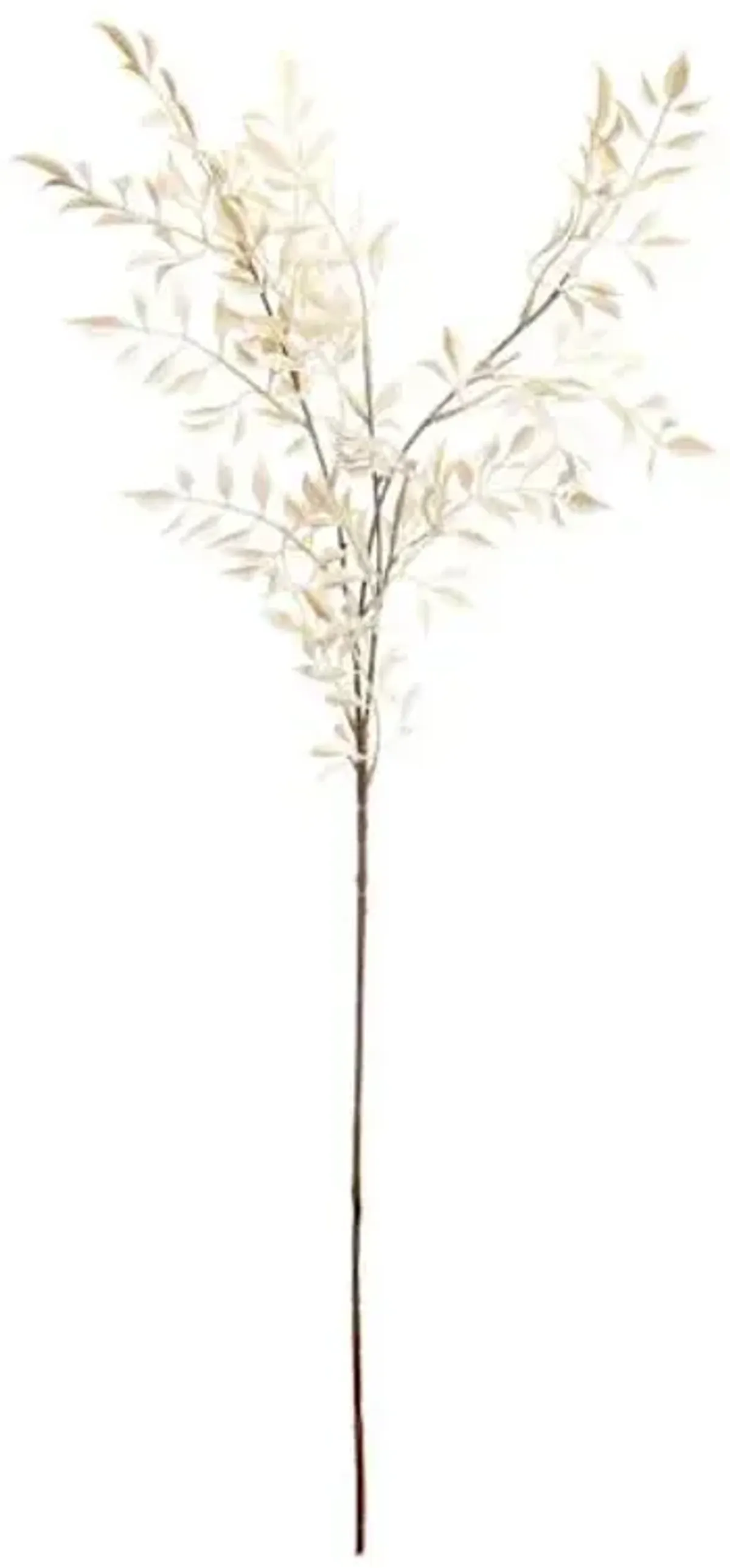 White Pepper Berry Leaf Spray, 30"