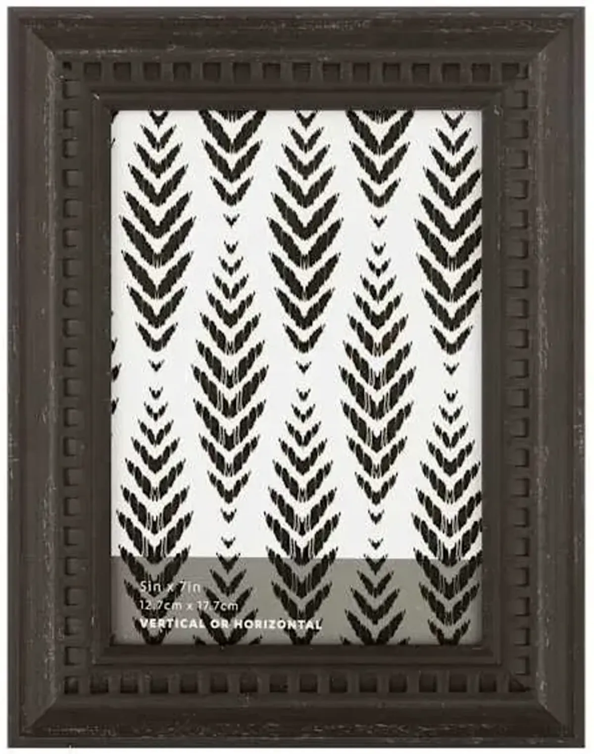 Black Beaded Tabletop Picture Frame, 5x7