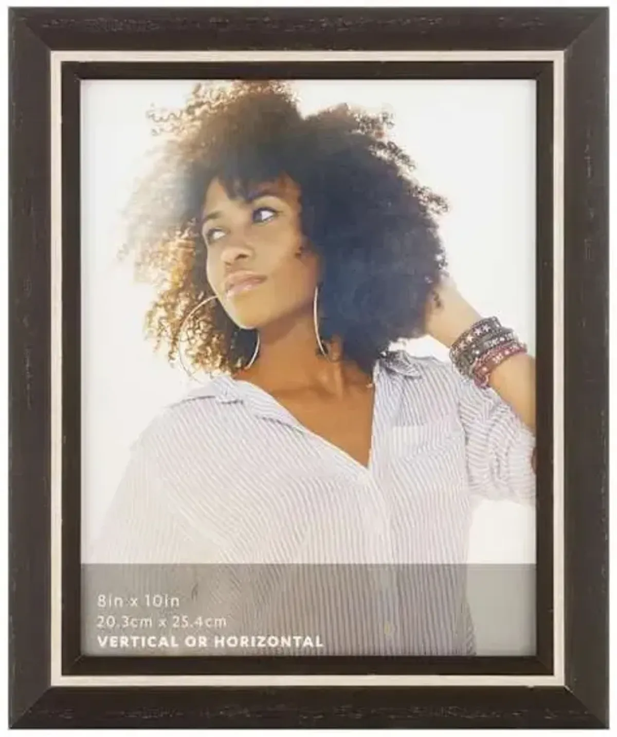 Black Tabletop Picture Frame, 8x10