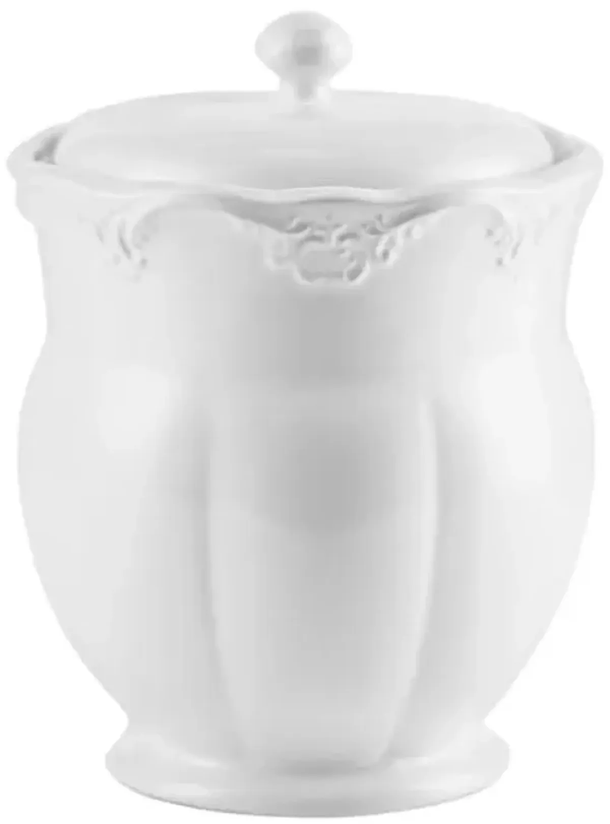 White Timeless Canister, Small