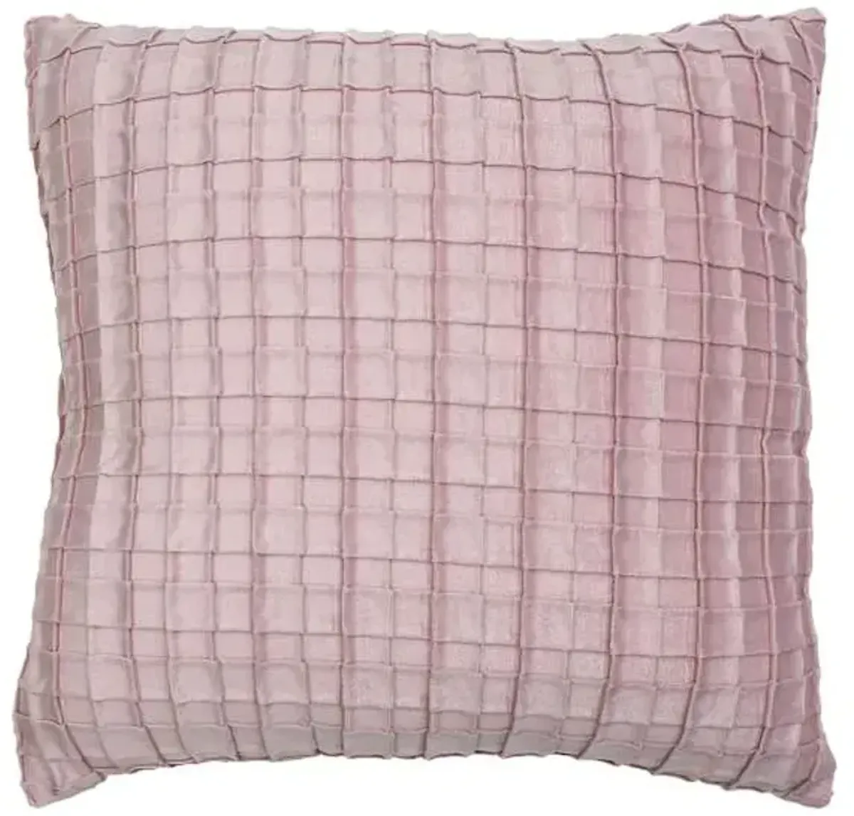 Pink Velvet Throw Pillow, 16"