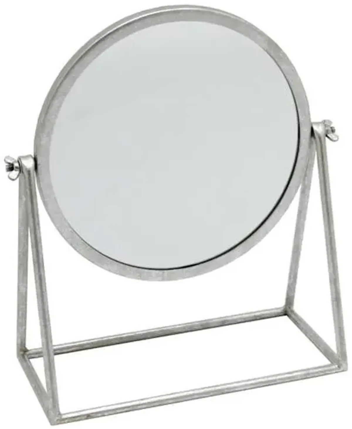 Silver Table Mirror, 11x12