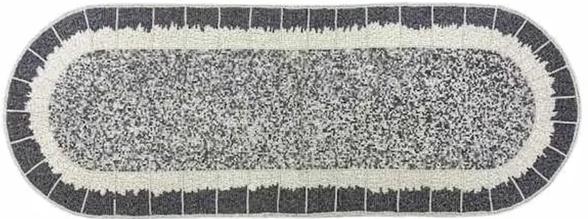 Modern Living Blue Beaded Table Runner, 36x13