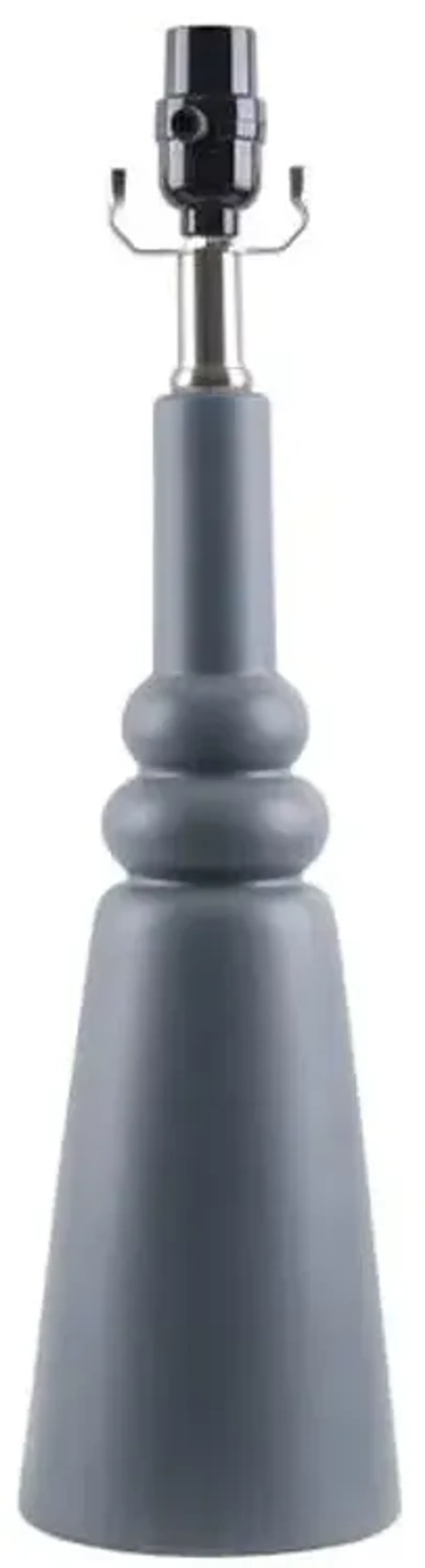 Light Blue Tapered Table Lamp, 20"