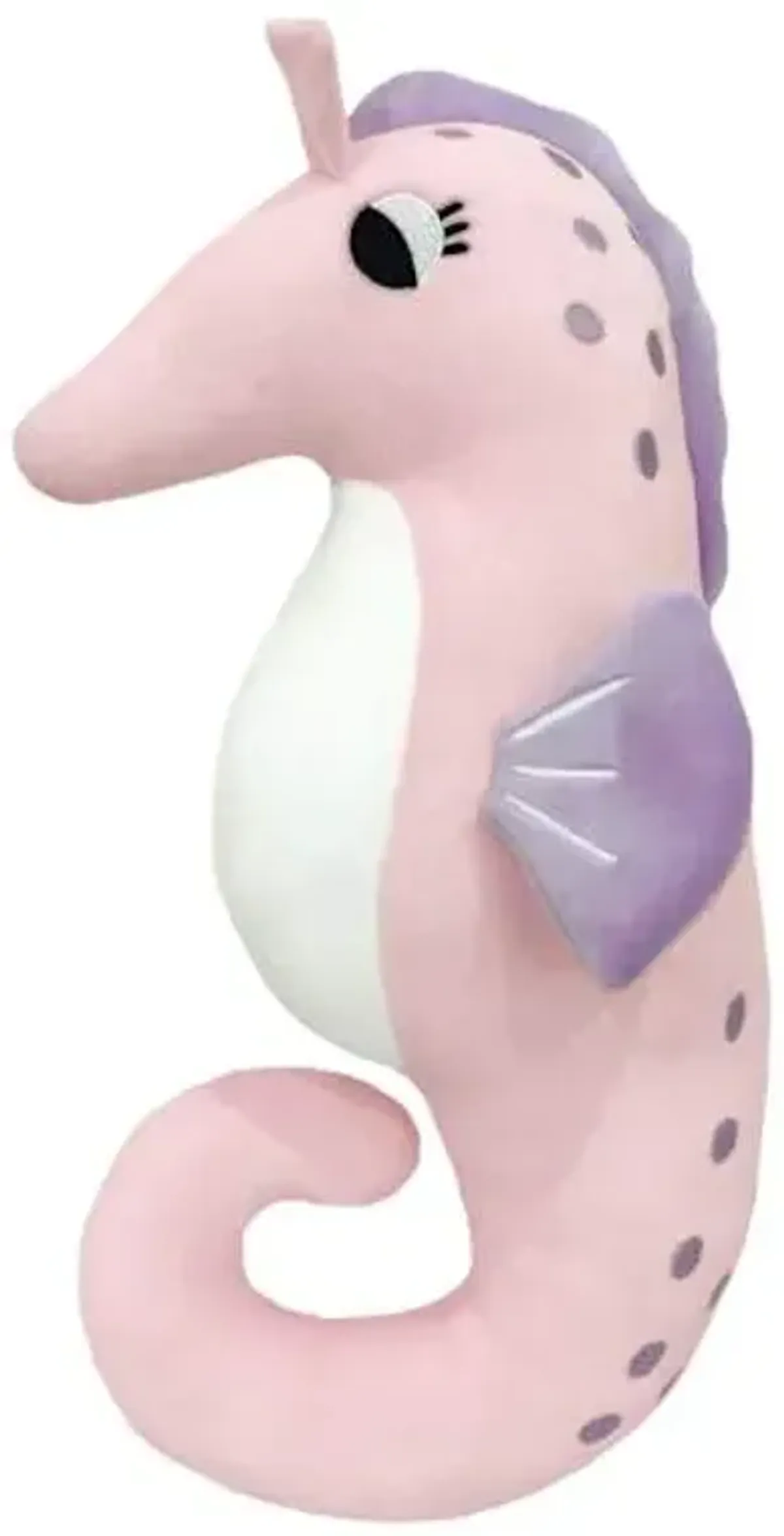 Tiny Dreamers Seahorse Plush Throw Pillow, 7x16