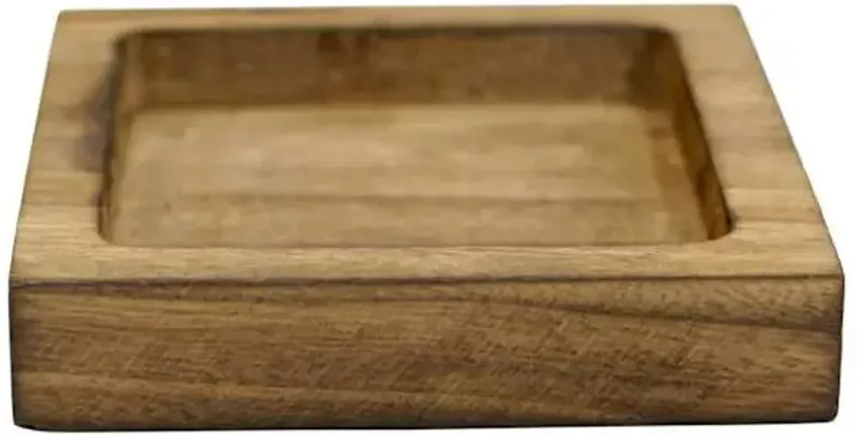 Wooden Tray, 6"