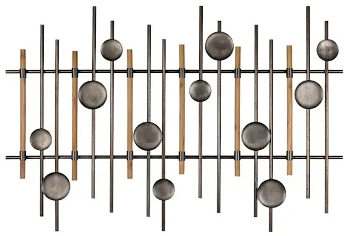 Crosby St. Abstract Centerpiece Wall Art, 36x24