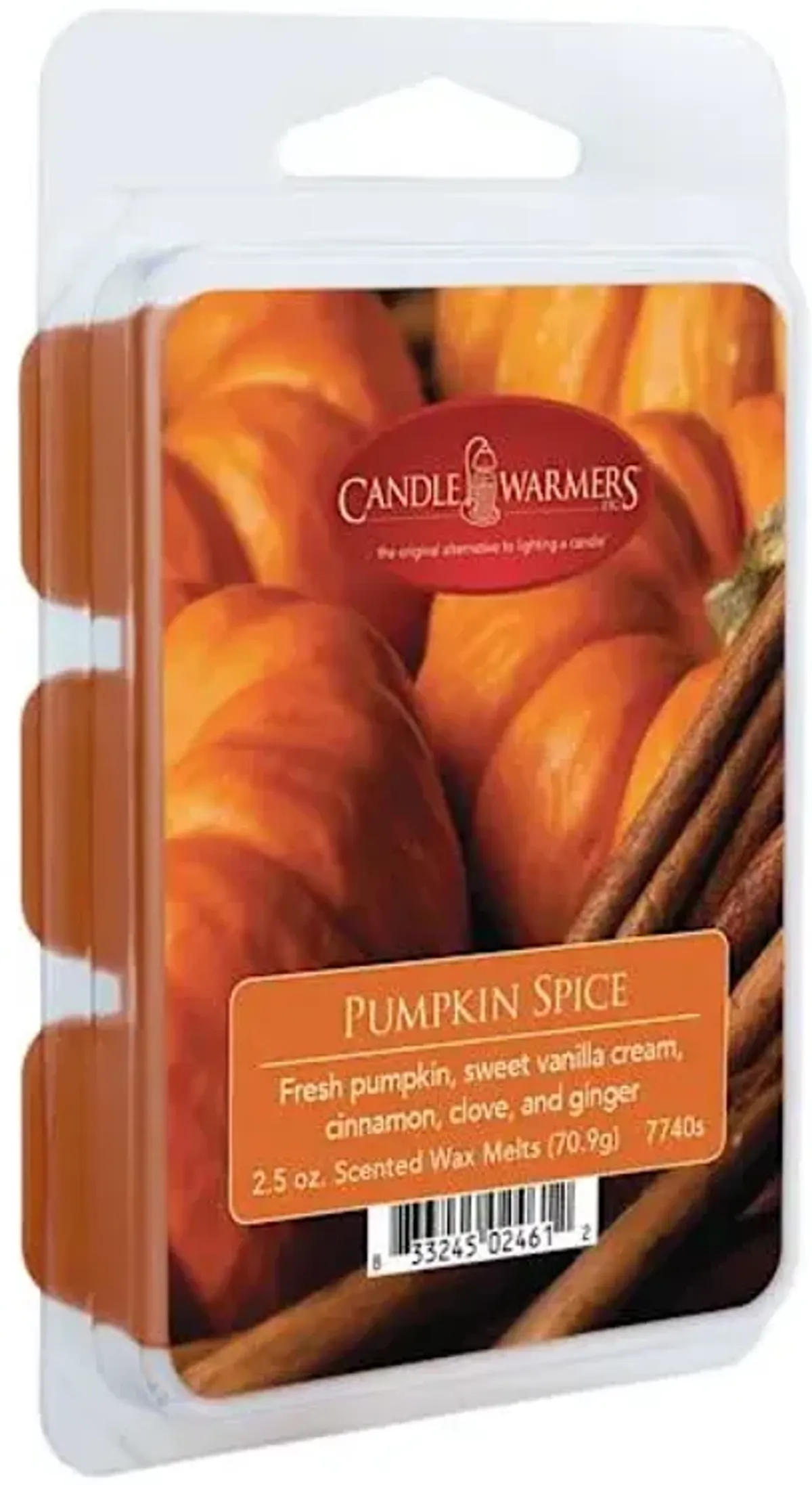 Pumpkin Spice Scented Wax Melts, 2.5oz