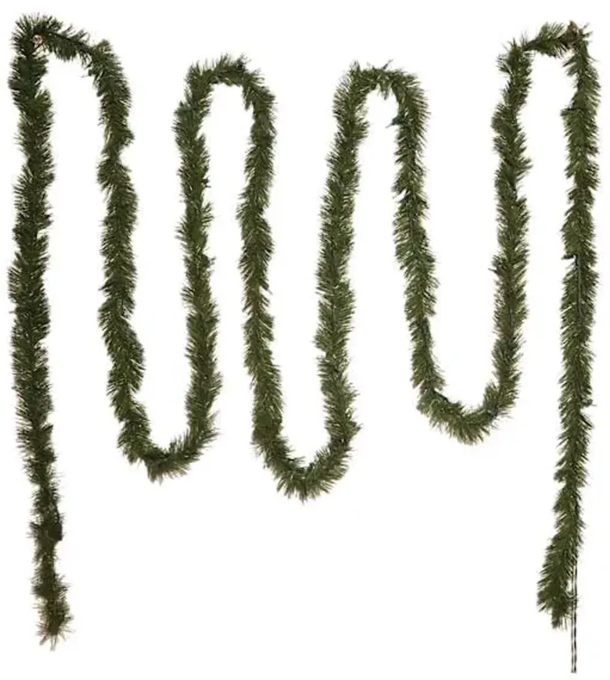 Pre-Lit Tinsel Garland, 25'