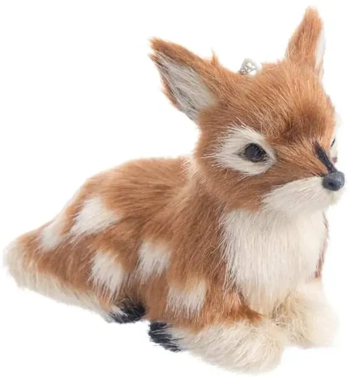 Plush Fox Ornament, 2"