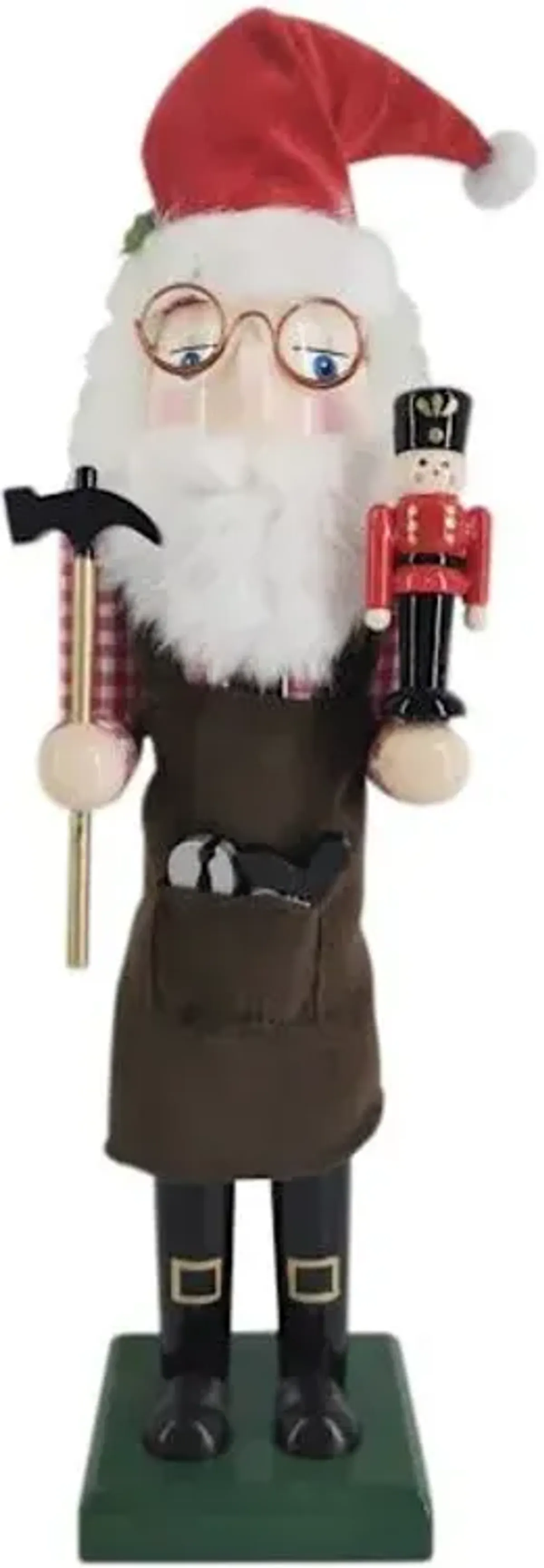 Toymaker Santa Nutcracker, 15"