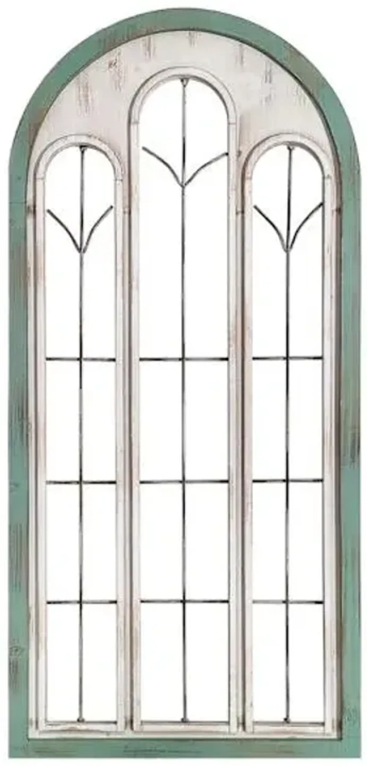 Wood & Metal Arch Wall Art, 21x46