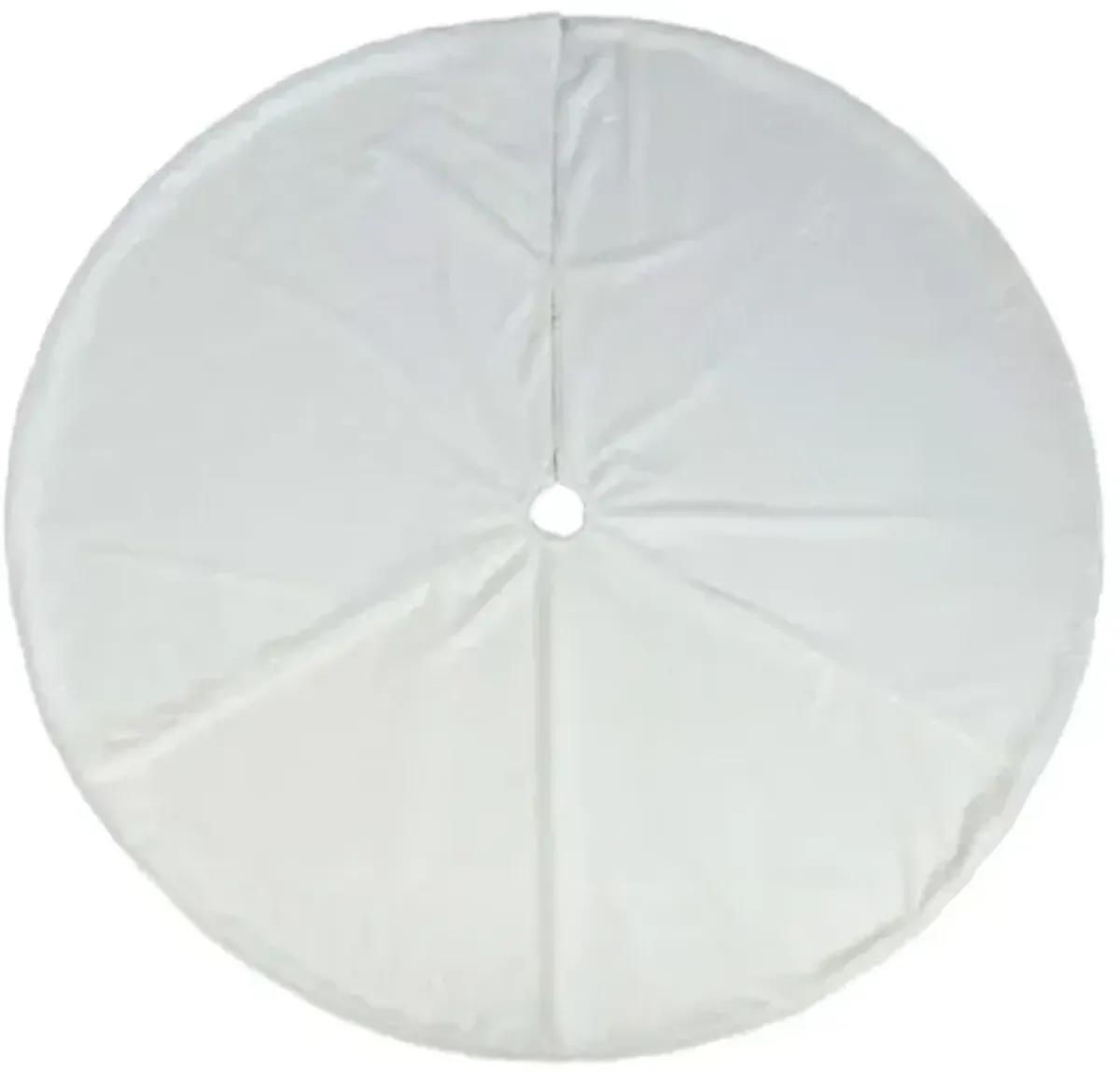 White Plush Tree Skirt, 72"