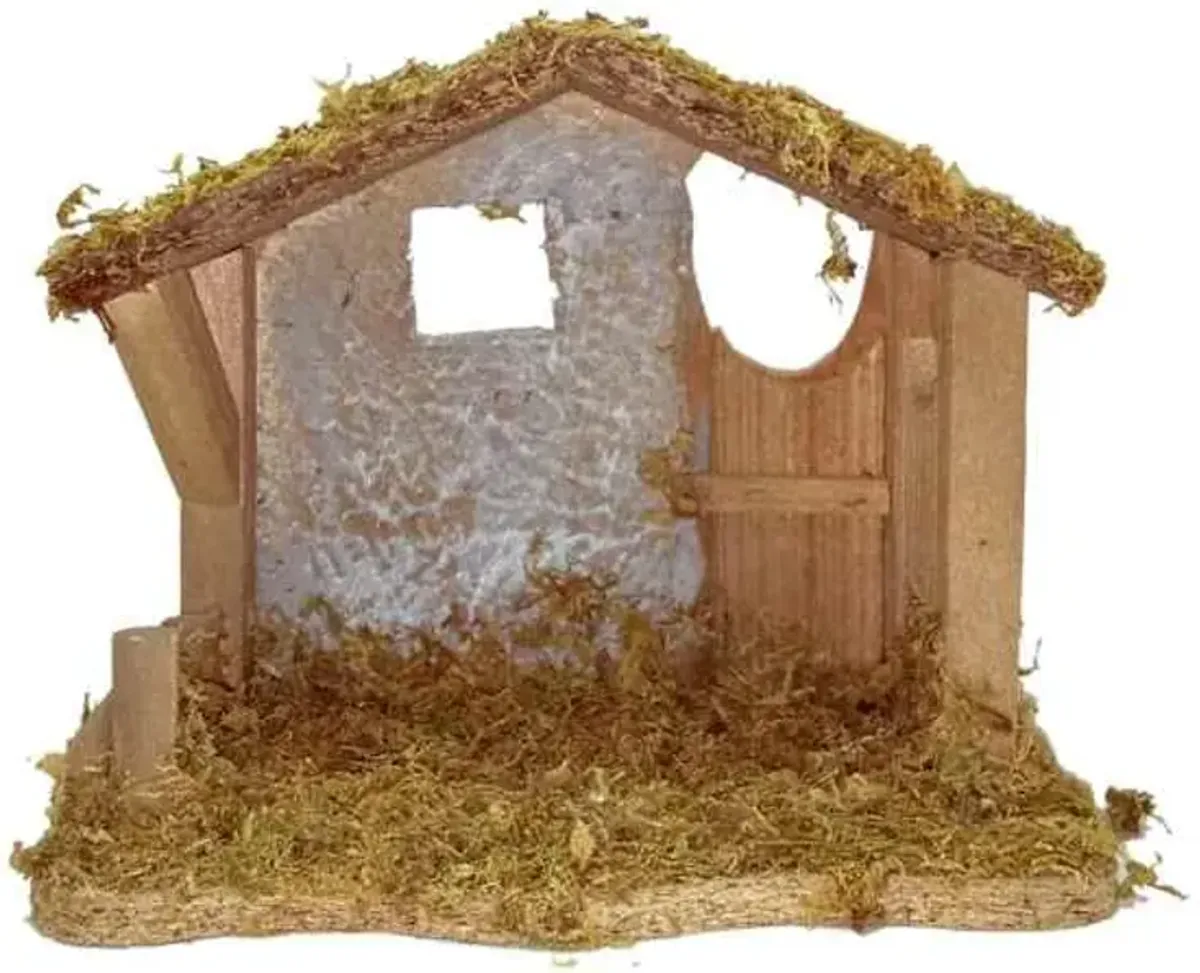 O Holy Night Natural Nativity Scene Creche, 6"