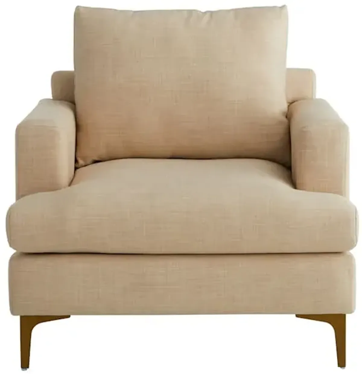 Crosby St. Tribeca Accent Chair, Ivory