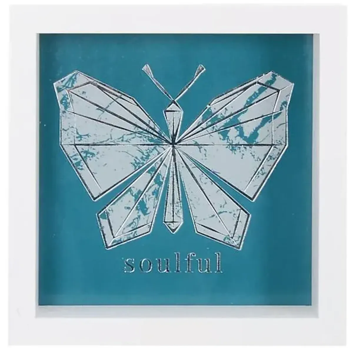 Soulful Butterfly Block Sign, 6"